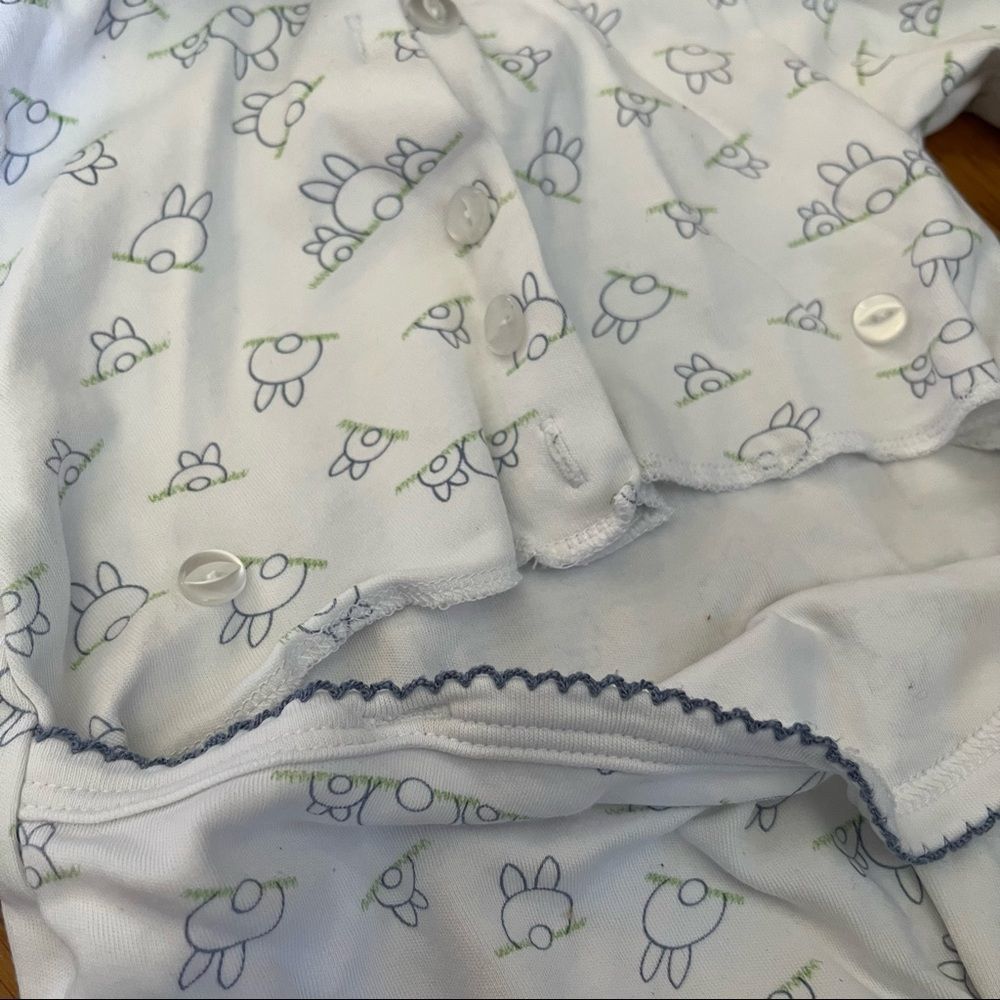Baby Footie with Rabbits - Picture 6 of 6